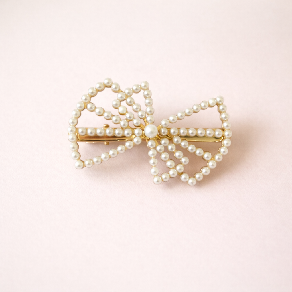 Camélia Perle Bow