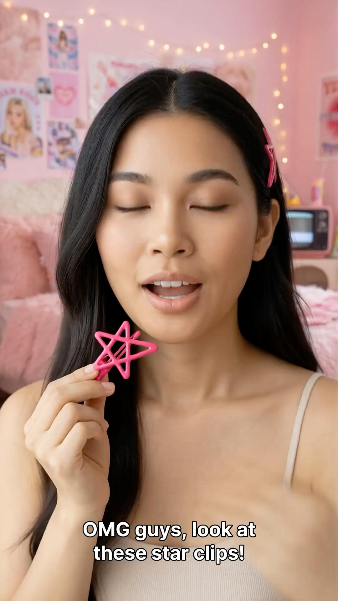 Y2K Star Clip Set